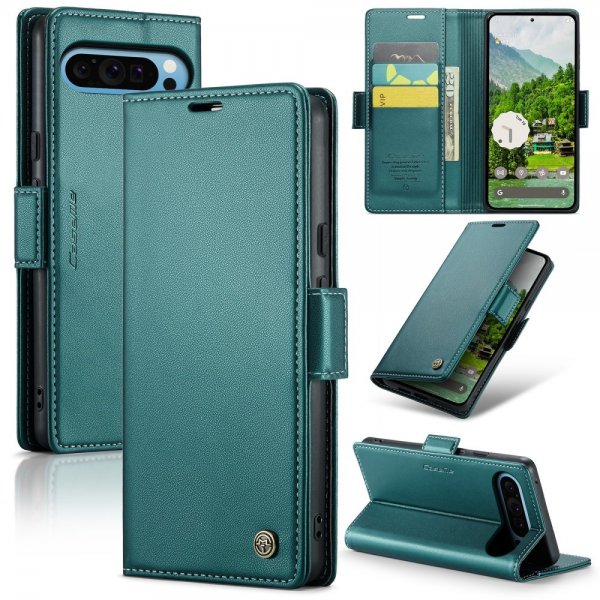 CaseMe Google Pixel 9 Pro XL Kotelo 023 Series Vihreä