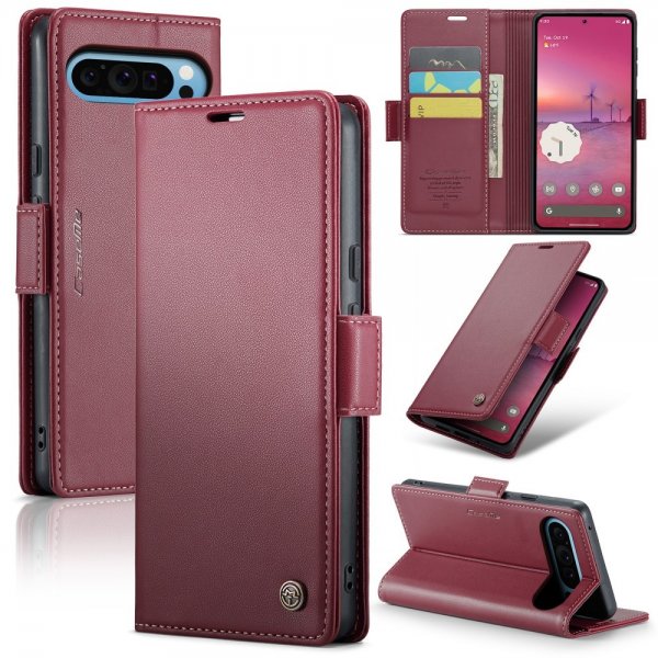 CaseMe Google Pixel 9 Pro XL Kotelo 023 Series Punainen