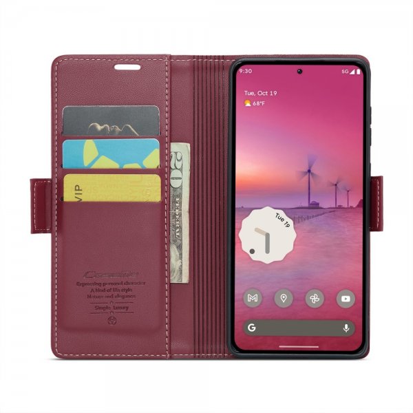 CaseMe Google Pixel 9 Pro XL Kotelo 023 Series Punainen