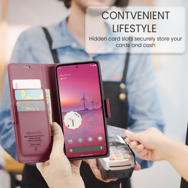 CaseMe Google Pixel 9 Pro XL Kotelo 023 Series Punainen