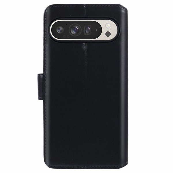 Nordic Covers Google Pixel 9 Pro XL Kotelo Essential Leather Raven Black