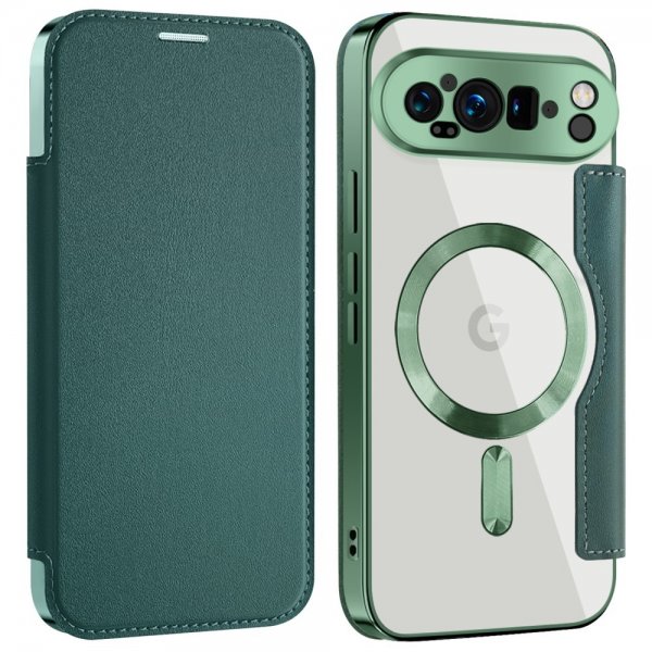 Google Pixel 9 Pro XL Kotelo MagSafe Vihreä