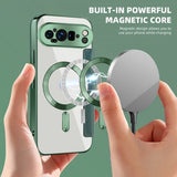 Google Pixel 9 Pro XL Kotelo MagSafe Vihreä