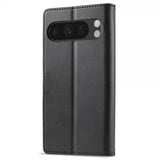 Lc.Imeeke Google Pixel 9 Pro XL -kotelo korttipaikalla, jalustatoiminnolla, musta