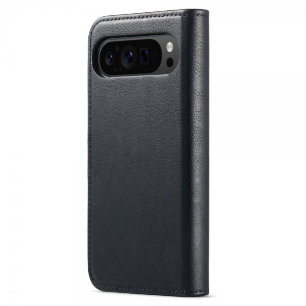 Dg.Ming Google Pixel 9 Pro XL Kotelo irrotettavalla kuorella, musta