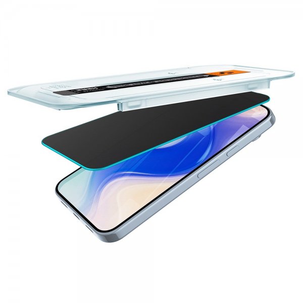 Spigen Google Pixel 9 Pro XL/Pixel 10 Pro XL Näytönsuoja GLAS.tR EZ Fit Privacy 2-pakkaus