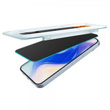 Spigen Google Pixel 9 Pro XL/Pixel 10 Pro XL Näytönsuoja GLAS.tR EZ Fit Privacy 2-pakkaus