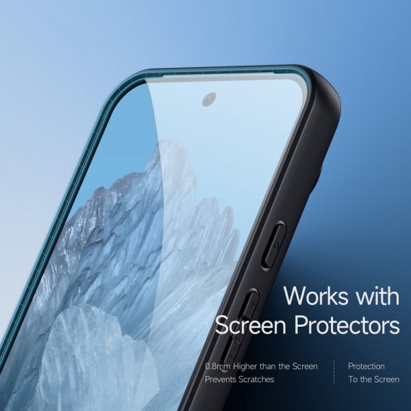 Dux Ducis Google Pixel 9 Pro XL -suojakuori, Aimo-sarja, musta
