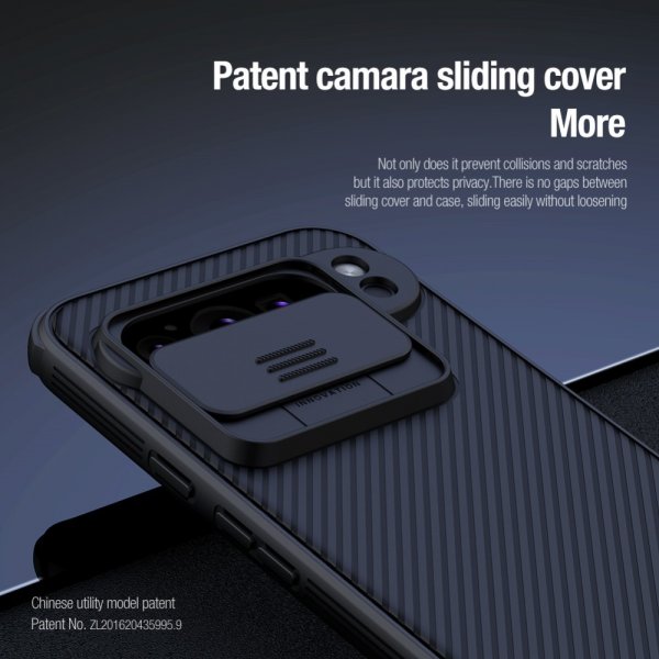 Nillkin Google Pixel 9 Pro XL -suojakuori CamShield Pro, vihreä