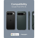 Spigen Google Pixel 9 Pro XL Kuori Liquid Air Abyss Green