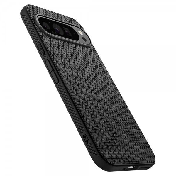Spigen Google Pixel 9 Pro XL -suojakuori, Liquid Air, mattamusta