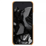 Google Pixel 9 Pro XL -suojakotelo kahdella korttipaikalla, vaaleanruskea