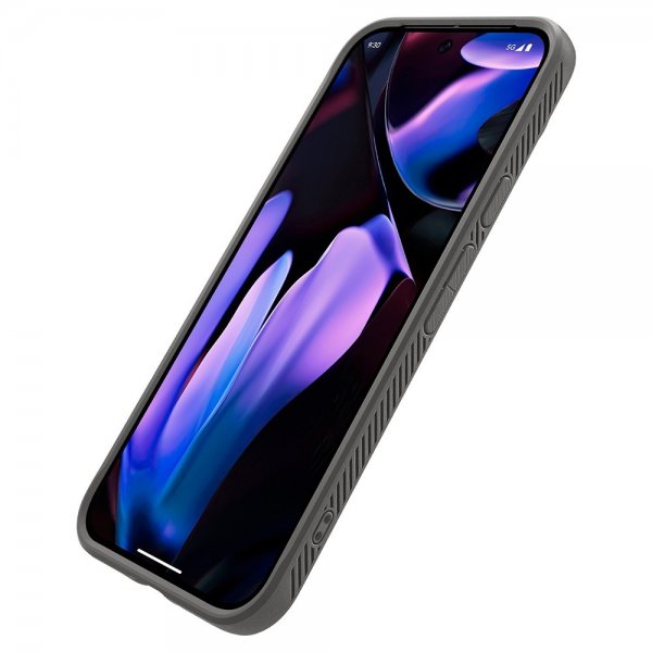 Spigen Google Pixel 9 Pro XL -suojakuori Rugged Armor Marble Gray