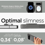 Spigen Google Pixel 9 Pro XL -suojakuori Rugged Armor Marble Gray