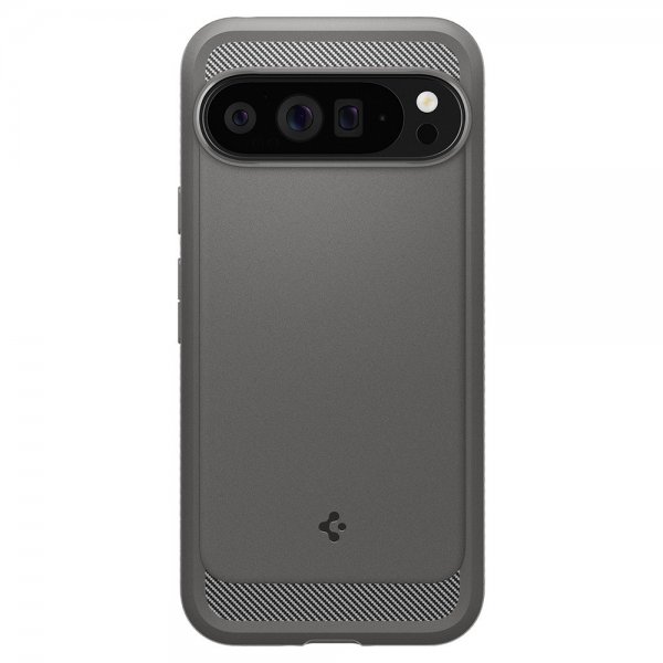Spigen Google Pixel 9 Pro XL -suojakuori Rugged Armor Marble Gray