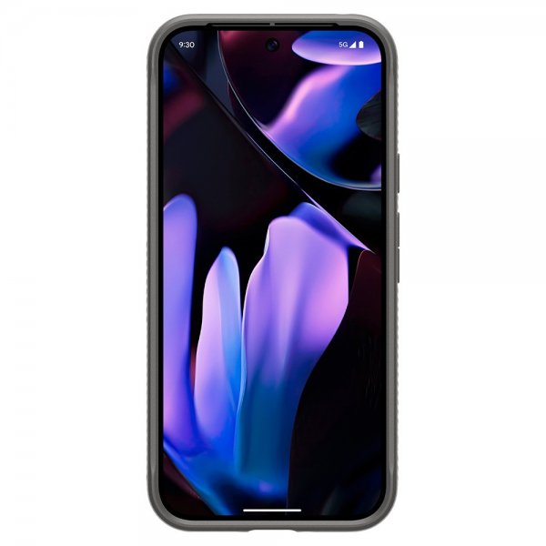 Spigen Google Pixel 9 Pro XL -suojakuori Rugged Armor Marble Gray