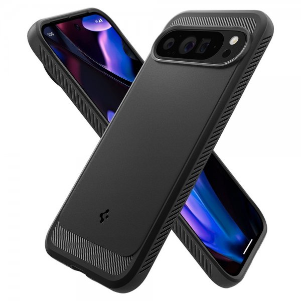 Spigen Google Pixel 9 Pro XL Kuori Rugged Armor Matte Black