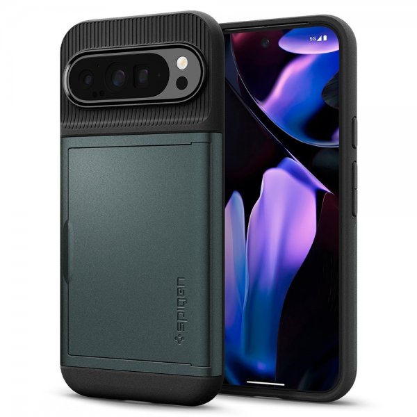 Spigen Google Pixel 9 Pro XL Kuori Slim Armor CS Abyss Green