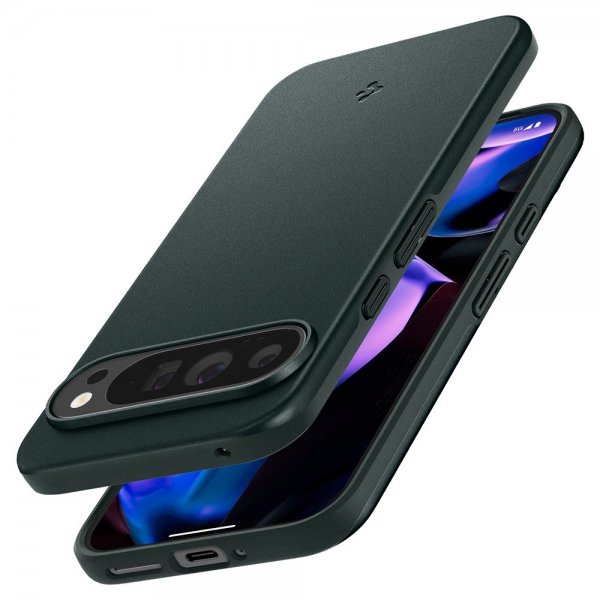 Spigen Google Pixel 9 Pro XL Suoja Thin Fit Abyss Green