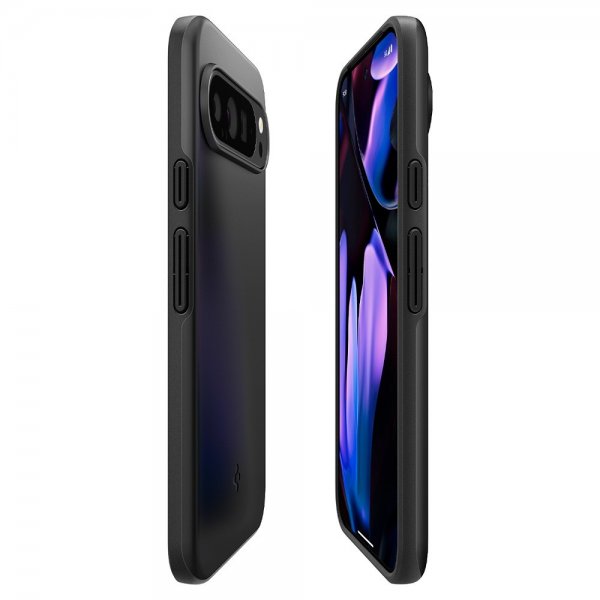 Spigen Google Pixel 9 Pro XL Kuori Thin Fit Musta