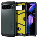 Spigen Google Pixel 9 Pro XL Kuori Tough Armor Abyss Green