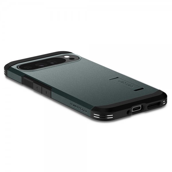 Spigen Google Pixel 9 Pro XL Kuori Tough Armor Abyss Green