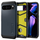 Spigen Google Pixel 9 Pro XL -suojakuori Tough Armor, Metal Slate