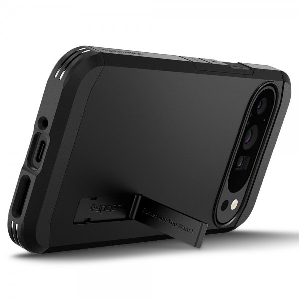 Spigen Google Pixel 9 Pro XL Kuori Tough Armor Musta