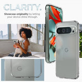 Spigen Google Pixel 9 Pro XL Kuori Ultra Hybrid Crystal Clear