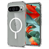 Spigen Google Pixel 9 Pro XL Kuori Ultra Hybrid MagFit Valkoinen