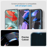 Spigen Google Pixel 9 Pro XL/Pixel 10 Pro XL Näytönsuoja GLAS.tR EZ Fit 2 kpl