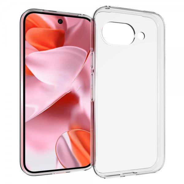 Nordic Covers Google Pixel 9a Kuori Feather Series Läpinäkyvä