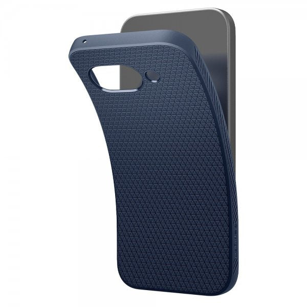 Spigen Google Pixel 9a Suojakuori Liquid Air Navy Blue