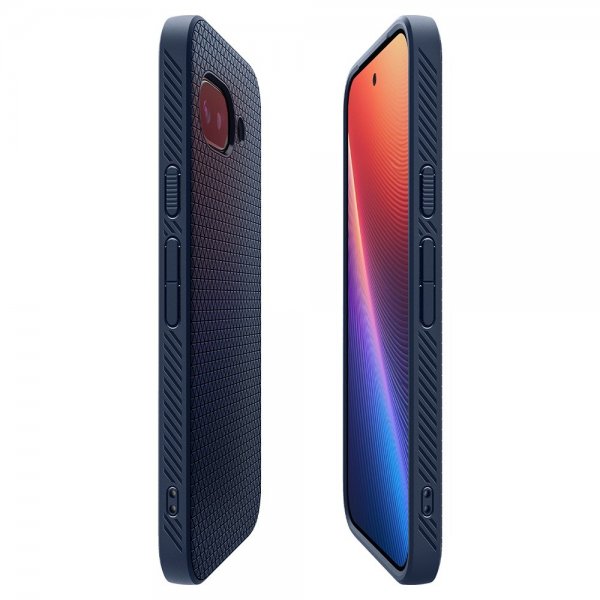 Spigen Google Pixel 9a Suojakuori Liquid Air Navy Blue