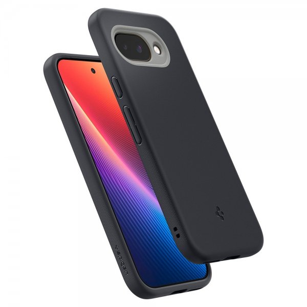 Spigen Google Pixel 9a -suojakuori Nano Pop MagFit, Black Sesame