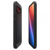 Spigen Google Pixel 9a suojakuori Rugged Armor MagFit Matte Black