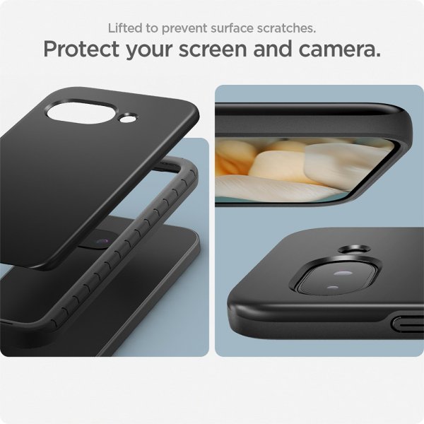 Spigen Google Pixel 9a Kuori Thin Fit MagFit Musta