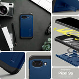 Spigen Google Pixel 9a Tough Armor MagFit -suojakuori, laivastonsininen