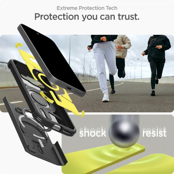 Spigen Google Pixel 9a Suojakuori Tough Armor MagFit Musta