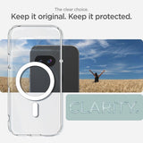 Spigen Google Pixel 9a Ultra Hybrid MagFit kirkas valkoinen suojakuori