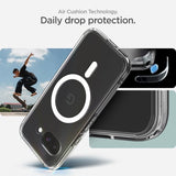 Spigen Google Pixel 9a Ultra Hybrid MagFit kirkas valkoinen suojakuori