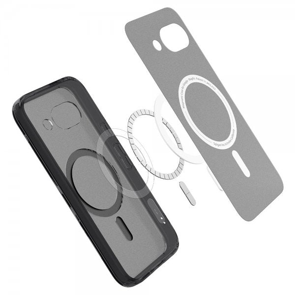 Spigen Google Pixel 9a Suojakuori Ultra Hybrid MagFit Frost Black
