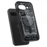 Spigen Google Pixel 9a Ultra Hybrid Zero One MagFit -kuori, musta