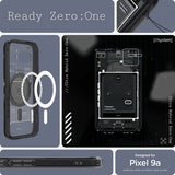 Spigen Google Pixel 9a Ultra Hybrid Zero One MagFit -kuori, musta