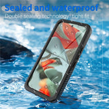 Redpepper Google Pixel 9a Kuori Vedenkestävä IP68 Musta