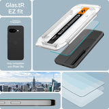 Spigen Google Pixel 9a Näytönsuoja GLAS.tR EZ Fit 2-pakkaus