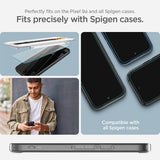 Spigen Google Pixel 9a Näytönsuoja GLAS.tR EZ Fit 2-pakkaus