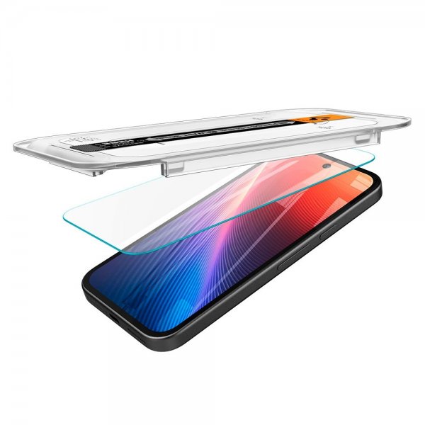 Spigen Google Pixel 9a Näytönsuoja GLAS.tR EZ Fit 2-pakkaus