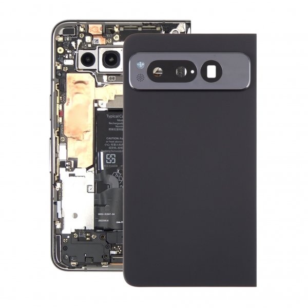 Google Pixel Foldin takaosa – musta