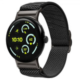 Spigen Google Pixel Watch 1/2/3/4 41mm Armband Lite Fit X Musta